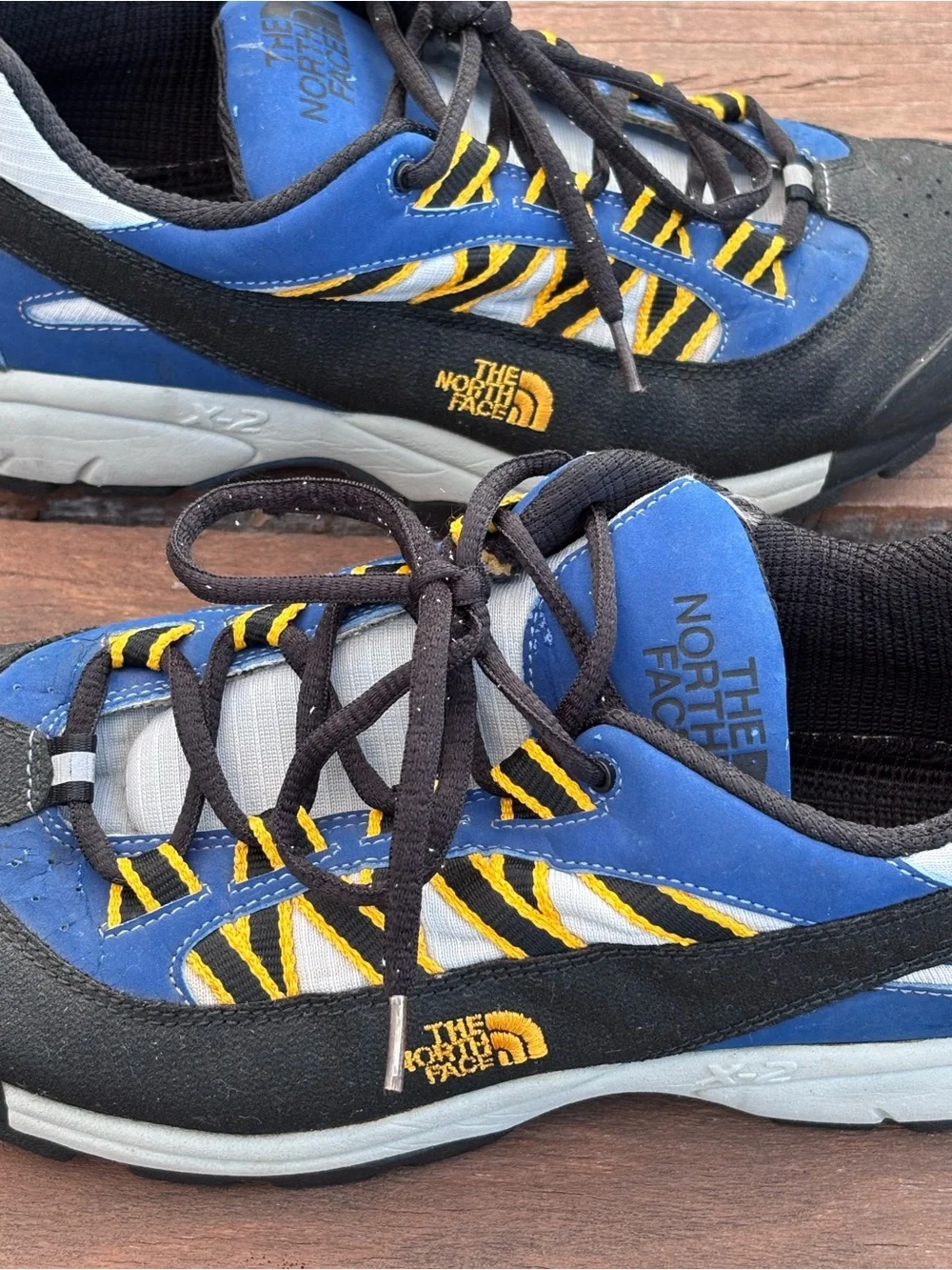 The North Face Men’s Blue, Black Trail Shoes Size 9.5 NICE!!